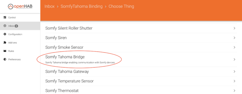 Datei:OpenHAB Somfy TaHoma Bridge.png